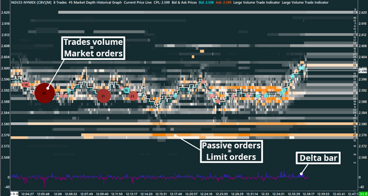 Natural Gas 2 colors Heatmap